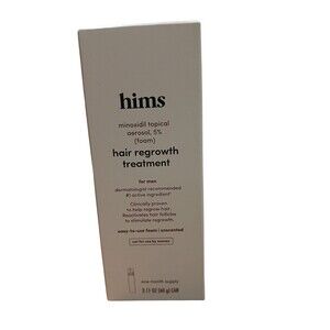 Hims Men's 5% Minox Foam Solution Hair Regrowth Treatment 2.11 OZ EXP: 1/2025
